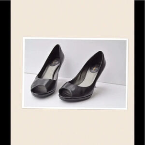 Cole Haan Nike air peep toe pumps